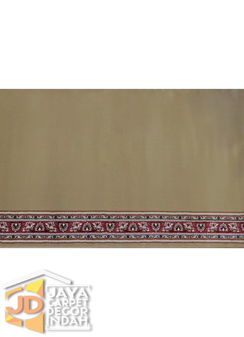 Karpet Sajadah Azura Beige  Motif Polos 120x600, 120x1200, 120x1800, 120x2400, 120x3000